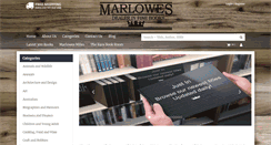 Desktop Screenshot of marlowesbooks.com